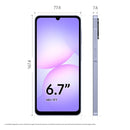 Celular Samsung Galaxy A07 6'' 4GB 128GB Black