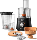 Multiprocesadora Philips HR7304/90 1000W Recipiente 1.5lt 7 Accesorios